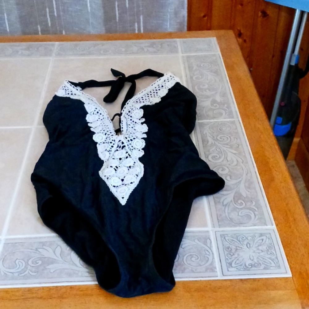 Black one piece